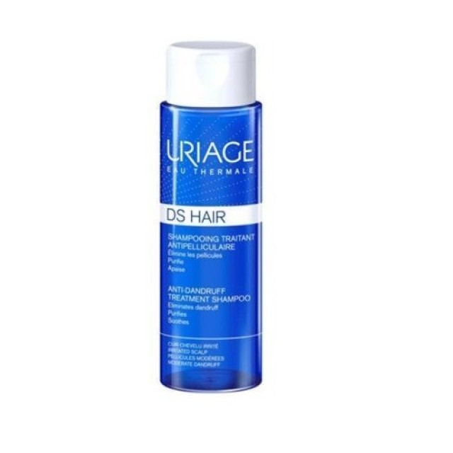 Uriage Ds Hair Anti Dandruff Treatment Shampoo 200ml (Σαμπουάν για Μέτρια Πιτυρίδα Ξηρή ή Λιπαρή) 