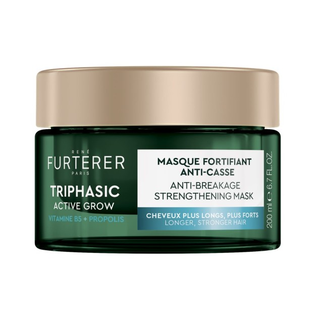 Rene Furterer Triphasic Active Grow Mask 200ml (Μάσκα Ενδυνάμωσης κατά του Σπασίματος των Μαλλιών)