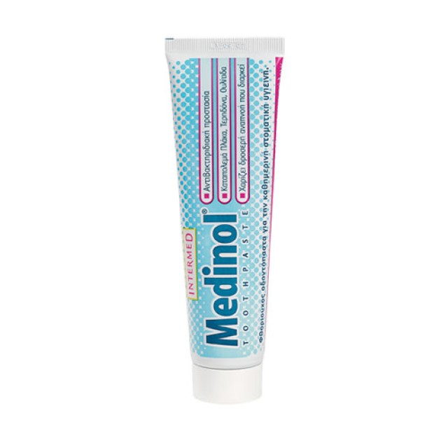 Intermed Medinol Toothpaste 100ml (Καθημερινή Φθοριούχος Οδοντόκρεμα)