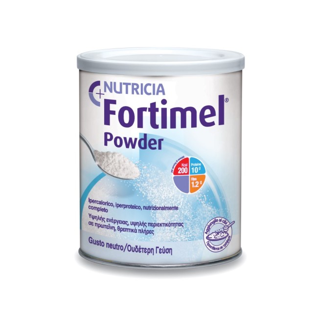 Nutricia Fortimel Powder 335gr (Ισοθερμιδικό, Υπερπρωτεϊνικό, Θρεπτικό Σκεύασμα με Ουδέτερη Γεύση)