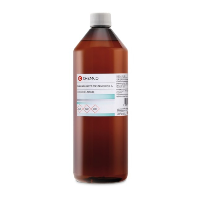Chemco Avocado Oil 1000ml (Έλαιο Αβοκάντο Εξευγενισμένο)