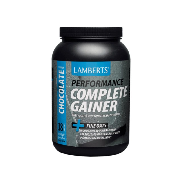 Lamberts Performance Weight Gain Chocolate 1816gr (Συμπλήρωμα Διατροφής Πρωτεΐνης Ορού Γάλακτος με Γεύση Σοκολάτας)