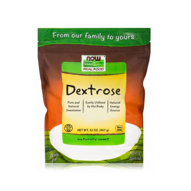Now Foods Dextrose 908gr (100% Καθαρή Δεξτρόζη-Γλυκόζη)