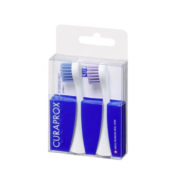 Curaprox Hydrosonic Pro Power Brush Heads 2pcs (Ανταλλακτικές Κεφαλές Pro Power)