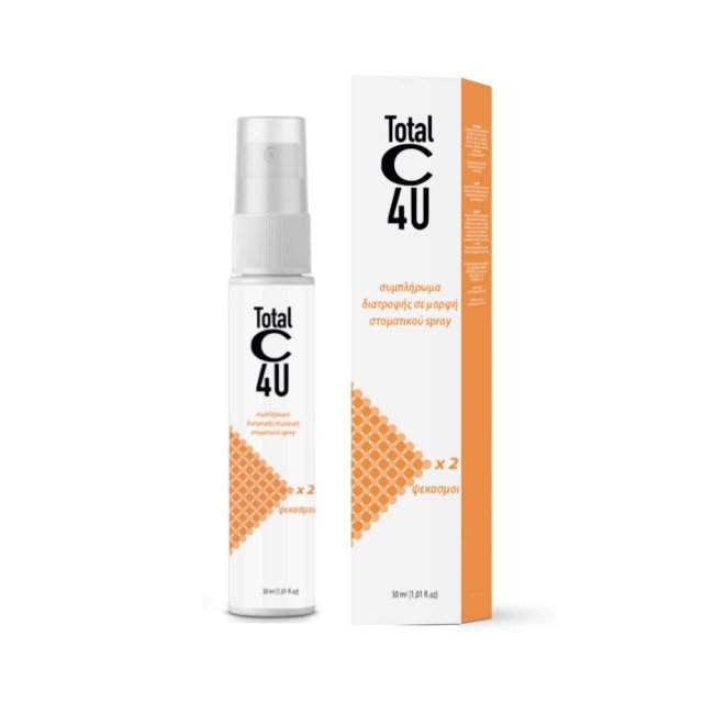 Lab NewMed Total C 4U Oral Spray 30ml (Συμπλήρωμα Διατροφής σε Spray με Βιταμίνη C)