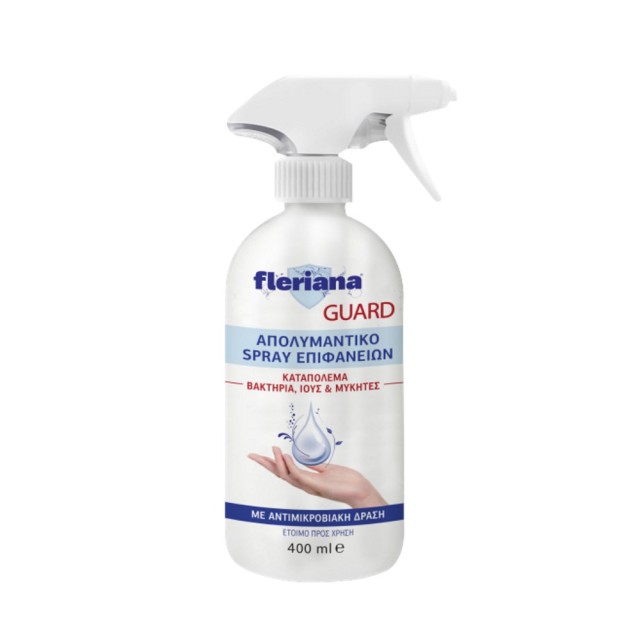 Fleriana Guard Suface Disinfectant Spray 400ml (Απολυμαντικό Σπρέι Επιφανειών)