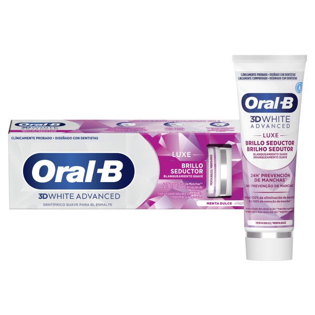Oral B 3D White Glamour Shine 75ml (Οδοντόκρεμα για Λεύκανση)