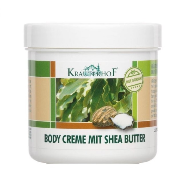 Krauterhof Body Cream with Shea Butter 250ml (Κρέμα Σώματος με Βούτυρο Καριτέ για Απαλό & Ελαστικό Δέρμα)