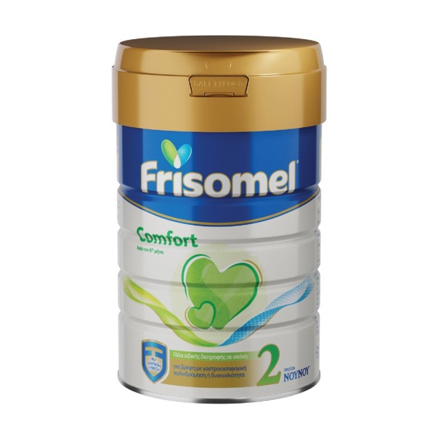 Frisomel Comfort Milk Easy Lid 2 400gr (Γάλα 2ης Βρεφικής Ηλικίας σε Σκόνη από τον 6ο Μήνα)