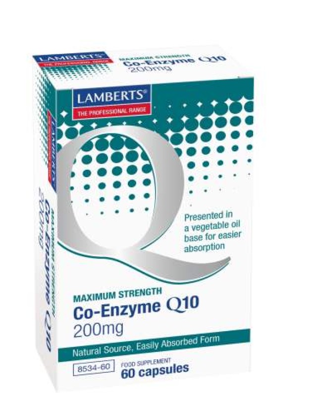 Lamberts Co-Enzyme Q10 200mg 60cap