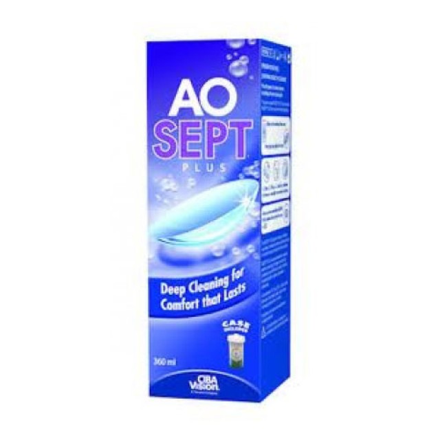 Aosept Plus 360ml (Καθαρισμός Φακών Επαφής)