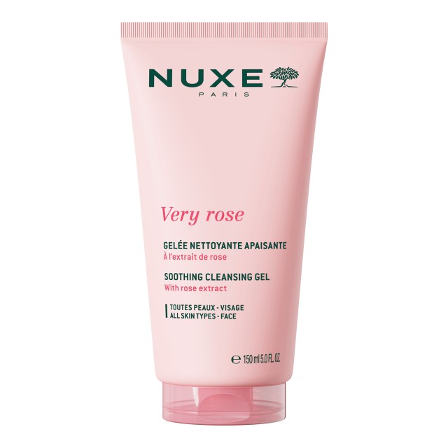 Nuxe Very Rose Soothing Cleansing Gel 150ml (Καταπραϋντικό Καθαριστικό Προσώπου)