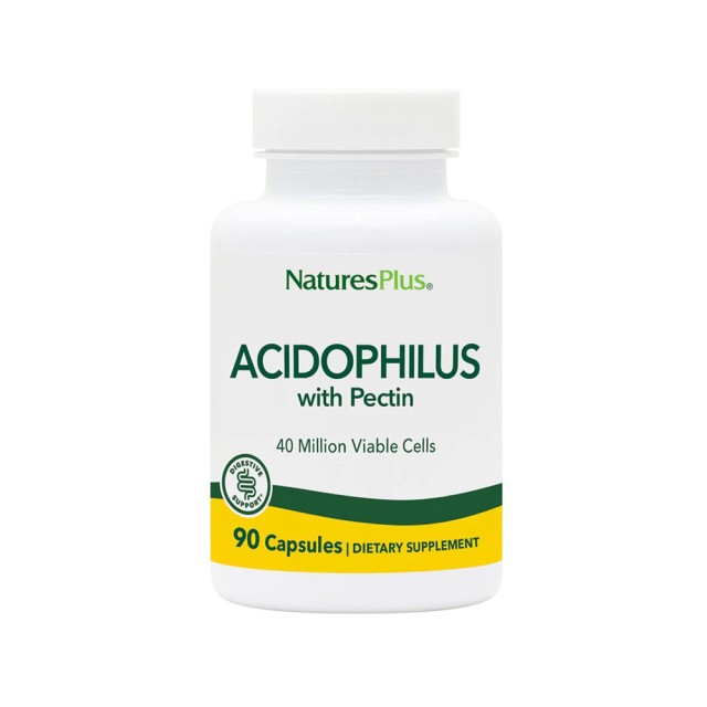 Natures Plus Acidophilus 90caps (Πεπτικά βοηθήματα)