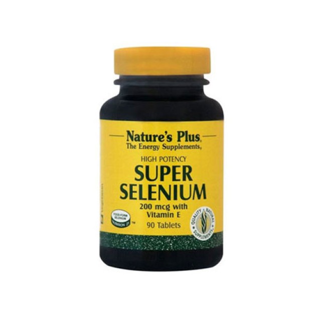 Natures Plus Super Selenium Complex 90tab (Ισχυρό Αντιοξειδωτικό)