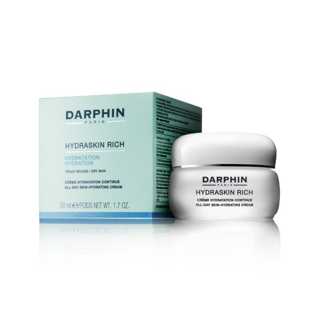 Darphin Hydraskin Rich Cream 50ml (Πλούσια Ενυδατική Κρέμα Προσώπου για Κανονική - Ξηρή Επιδερμίδα) 