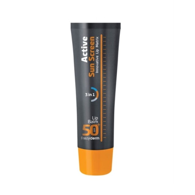 Frezyderm Active Sun Screen Lip Balm SPF50+ 15ml (Αντηλιακή Προστασία για τα Χείλη) 