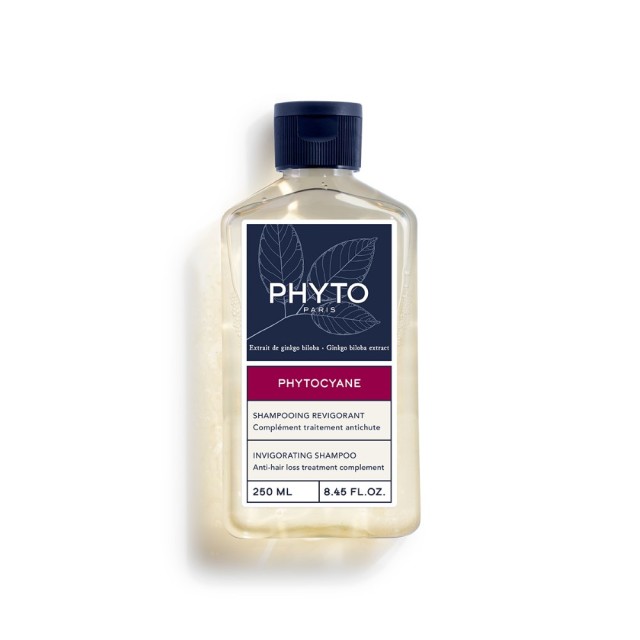 Phyto Phytocyane Invigorating Shampoo 250ml (Αναζωογονητικό Σαμπουάν Κατά της Τριχόπτωσης για Γυναίκες)