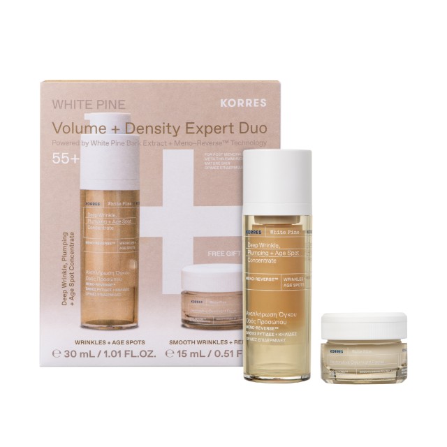 Korres SET White Pine Volume & Density Night Expert Duo