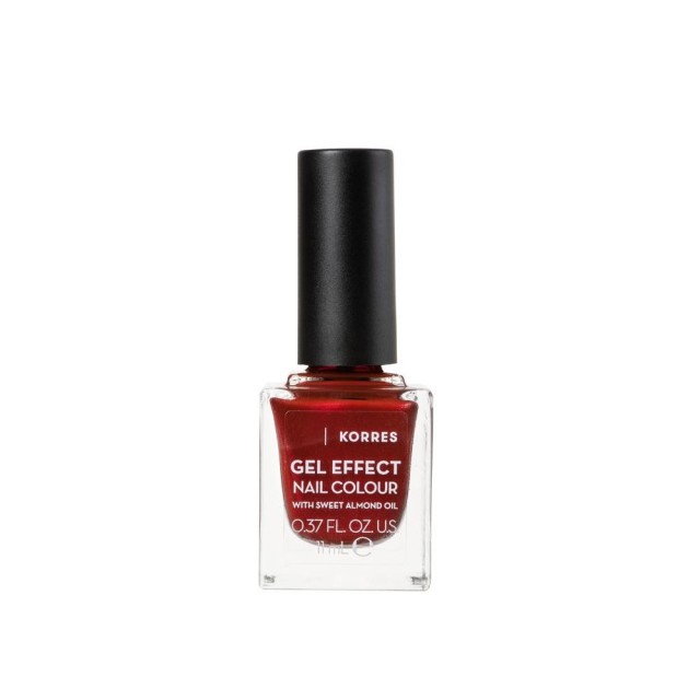 Korres Gel Effect Nail Colour No58 Velour Red 11ml 