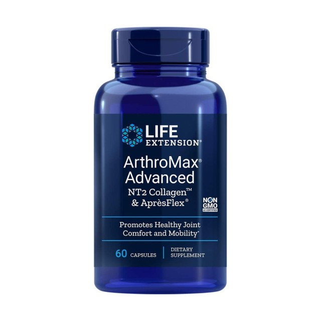 Life Extension Arthromax Advanced UC-II & Apresflex 60cap (Υγιείς Αρθρώσεις Χωρίς Πόνους)