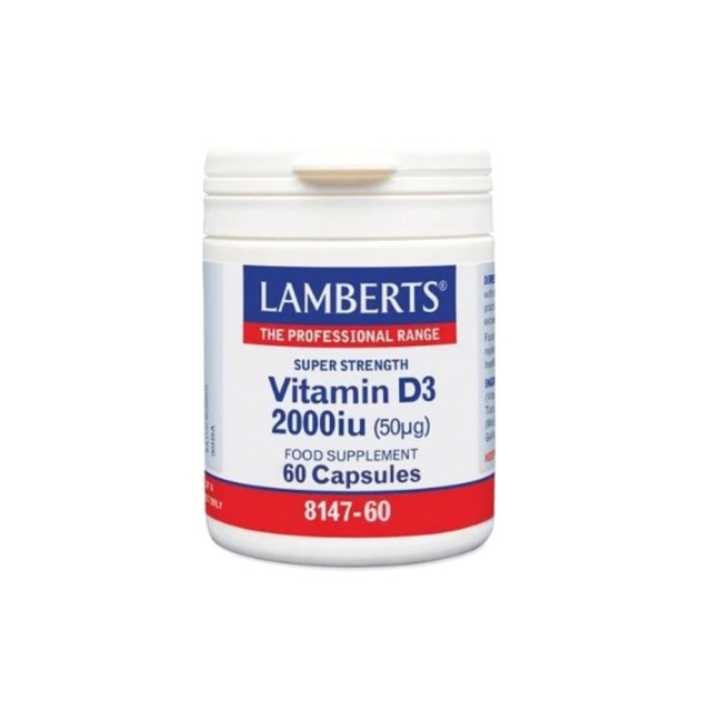 Lamberts Vitamin D3 2000IU 60caps (Βιταμίνη D)