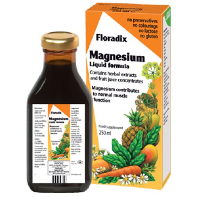 Floradix Magnesium Mineral Drink 250ml (Μαγνήσιο σε Υγρή Μορφή) 