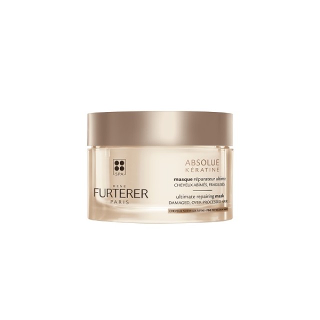 Rene Furterer Absolue Keratine Ultimate Repairing Mask 200ml (Μάσκα για Κατεστραμμένα & Εύθραυστα Μα