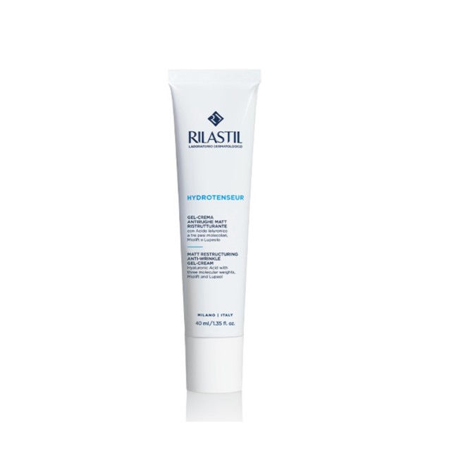 Rilastil Hydrotenseur Matt Restructuring Antiwrinkle Gel-Cream 40ml (Αντιρυτιδική Gel–Κρέμα Επανόρθωσης με Ελαφριά & Ματ Υφή για Κανονική/Μικτή Επιδερμίδα)