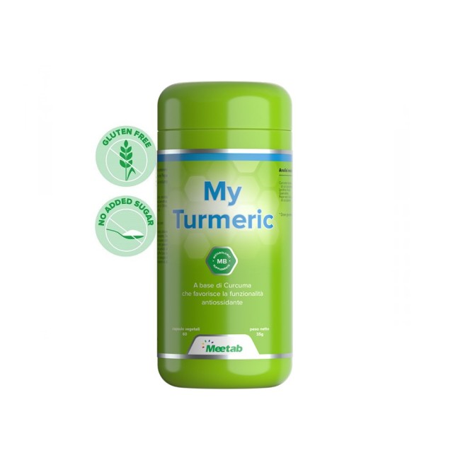 Meetab My Turmeric 60caps (Συμπλήρωμα Διατροφής με Κουρκουμίνη με Αντιοξειδωτική Δράση)