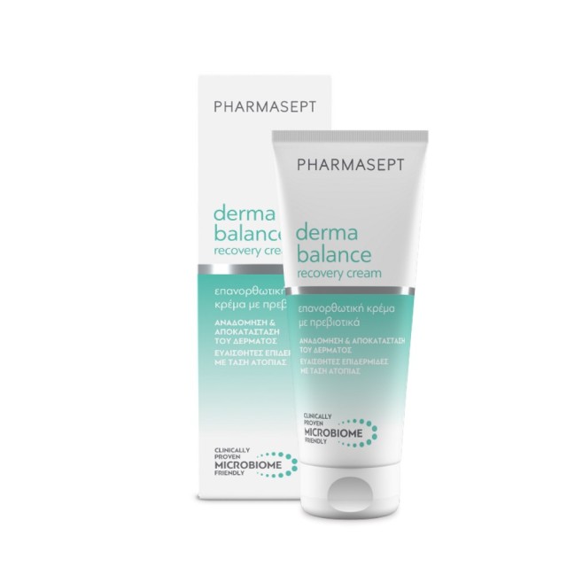Pharmasept Derma Balance Recovery Cream 100ml (Επανορθωτική Κρέμα Προσώπου για Ξηρή Ευαίσθητη Επιδερμίδα με Τάση Ατοπίας)