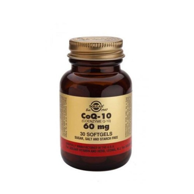 Solgar Coenzyme Q10 60mg 30softgels