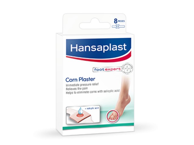 Hansaplast Foot Expert 8τεμ (Επιθέματα για Κάλους με Σαλικυλικό Οξύ) 