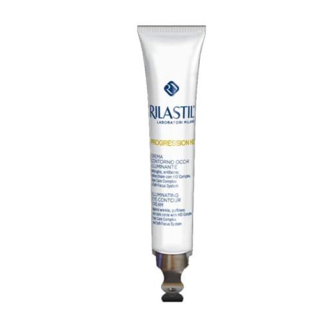 Rilastil Progression HD Illuminating Eye Contour Cream 15ml (Αντιρυτιδική Κρέμα Ματιών για Λάμψη)