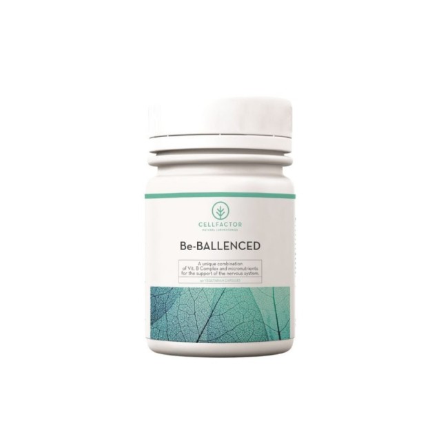 Metapharm Cellfactor Be Ballenced 50caps (Συμπλήρωμα Διατροφής για τη Φυσιολογική Λειτουργία του Νευρικού Συστήματος)
