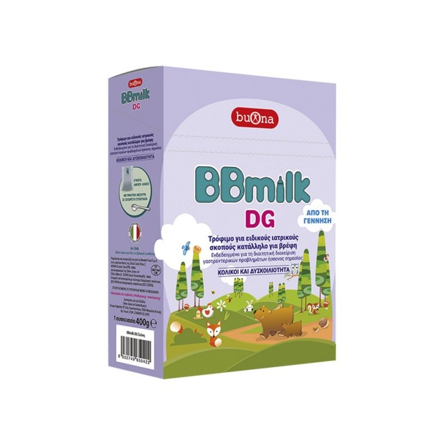 Buona BBmilk DG 400gr (Βρεφικό Γάλα για Μωρά με Γαστρεντερικά Προβλήματα 0μ+)