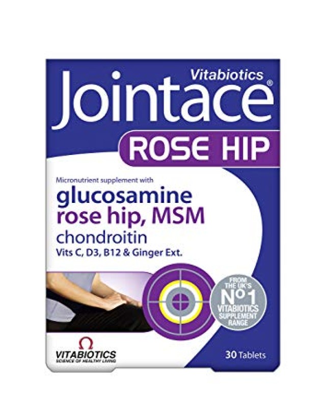 Vitabiotics Jointace Rose Hip / MSM 30tabs (Κινητικότητα των Αρθρώσεων)