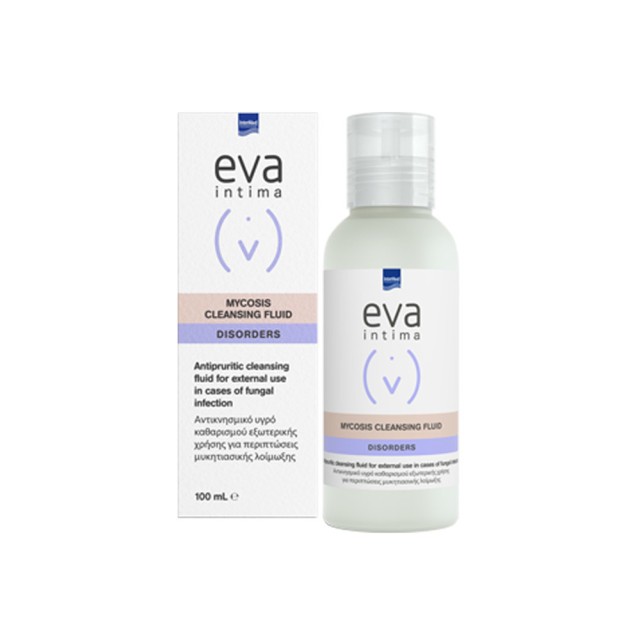 Intermed Eva Intima Mycosis Intimate Liquid Cleanser 100ml (Αντικνησμικό Υγρό Καθαρισμού Εξωτερικής Χρήσης για Περιπτώσεις Μυκητιασικής Λοίμωξης)