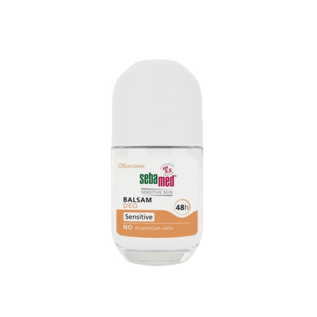 Sebamed Deo Roll On Balsam Sensitive 50ml (Αποσμητικό για Ευαίσθητη Επιδερμίδα)