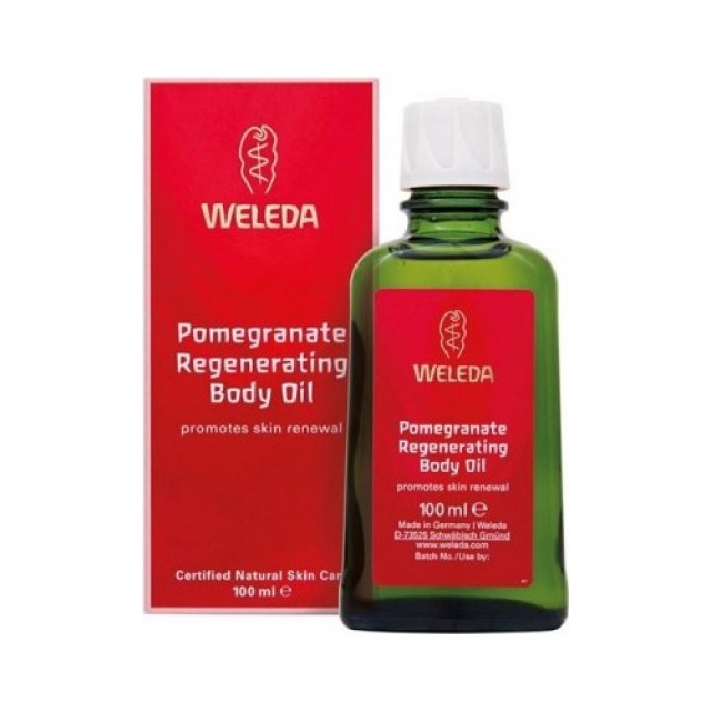 Weleda Pomegranate Body Oil 100ml (Λάδι Αναζωογόνησης με Ρόδι & Αντιοξειδωτική Δράση)