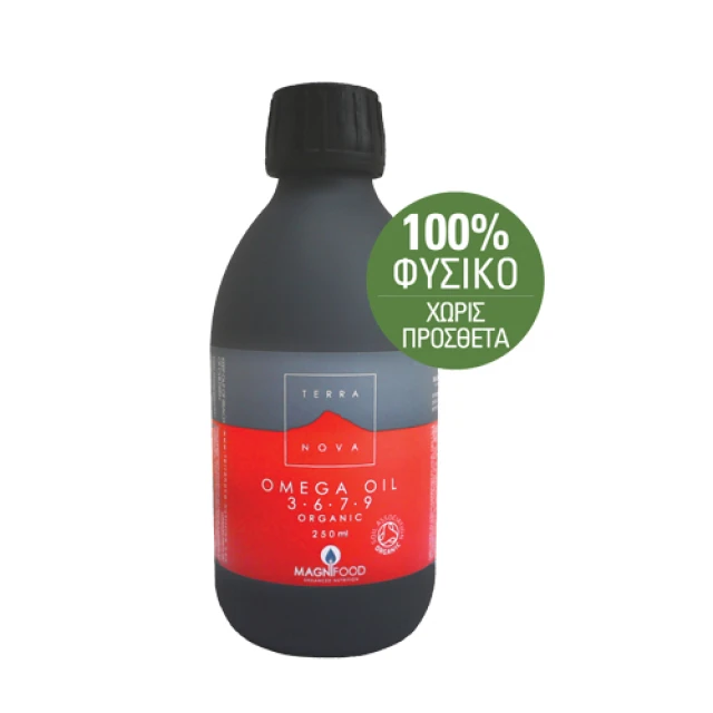 Terranova Omega 3 6 7 9 250ml (Ενίσχυση Κυκλοφορικού Καρδιάς Δέρματος) familypharmacy.gr