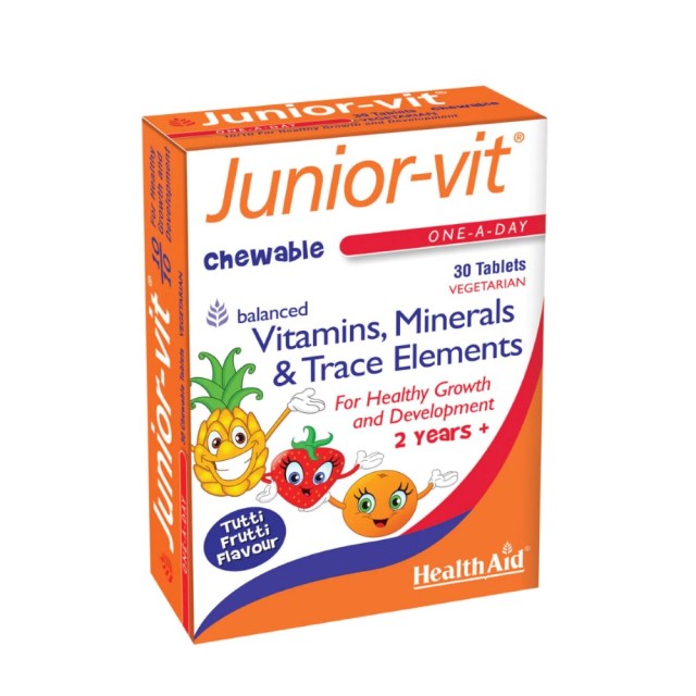 Health Aid Junior Vit 30tabs