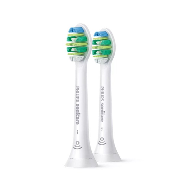 Philips Sonicare InterCare Standard Brush Head HX9002/10 2τεμ (Ανταλλακτικές Κεφαλές Oδοντόβουρτσας Άσπρες)