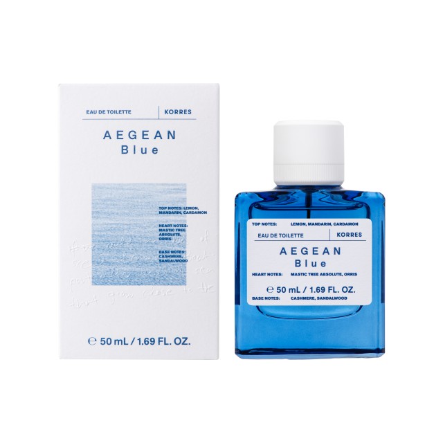Korres Aegean Blue Eau De Toilette 50ml (Άρωμα με Νότες Mastic Tree Absolute & Orris)