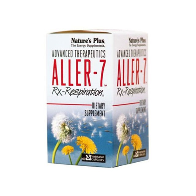 Natures Plus Aller 7 Rx Respiration 60cap (Αντιοξειδωτικό για την αλλεργική ρινίτιδα)