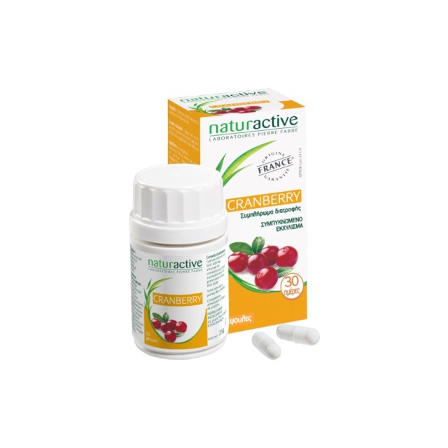 Naturactive Cranberry 60caps (Συμπλήρωμα Διατροφής Cranberry για Φυσική Ενίσχυση του Ουροποιητικού)