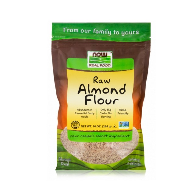 Now Foods Almond Flour 284gr (Αλεύρι Αμυγδάλου Βιολογικής Προέλευσης)
