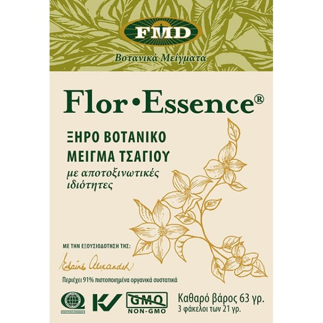 Flora Flor Essence Dry 63gr (Μείγμα Τσαγιού με Αποτοξινωτικές ιδιότητες)