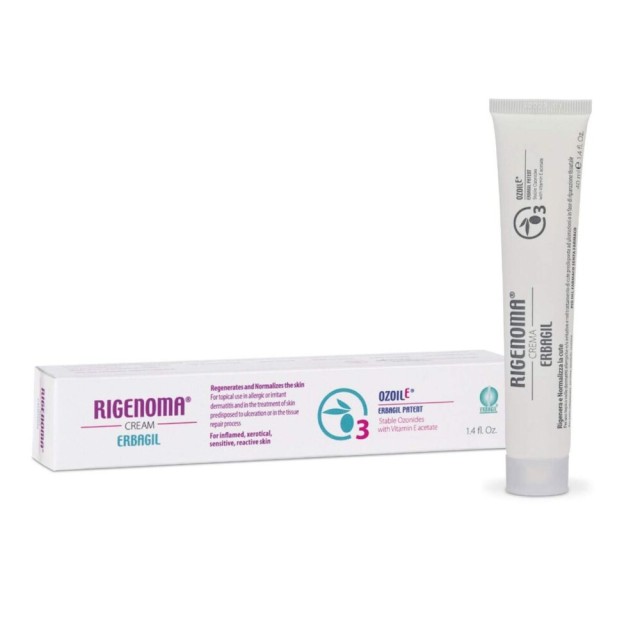 Erbagil Rigenoma Cream 40ml (Κρέμα για την Αντιμετώπιση των Δερματικών Αλλοιώσεων)