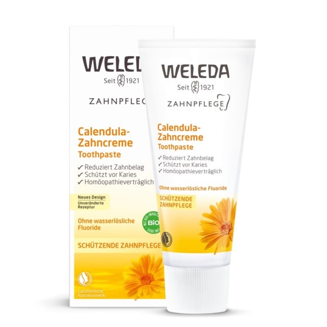 Weleda Calendula Toothpaste 75ml (Οδοντόκρεμα Καλέντουλας)