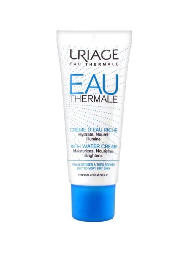 Uriage Eau Thermale Rich Water 40ml (Ενυδατικἡ Kρέμα για Ξηρή Επιδερμίδα)